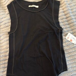 Black Sleeveless Top NWT we the free